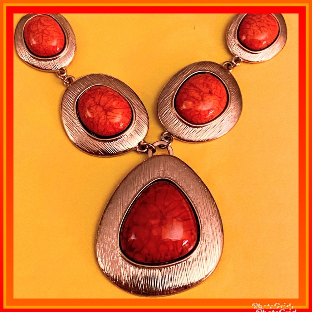 Statement Necklace & Earring Set